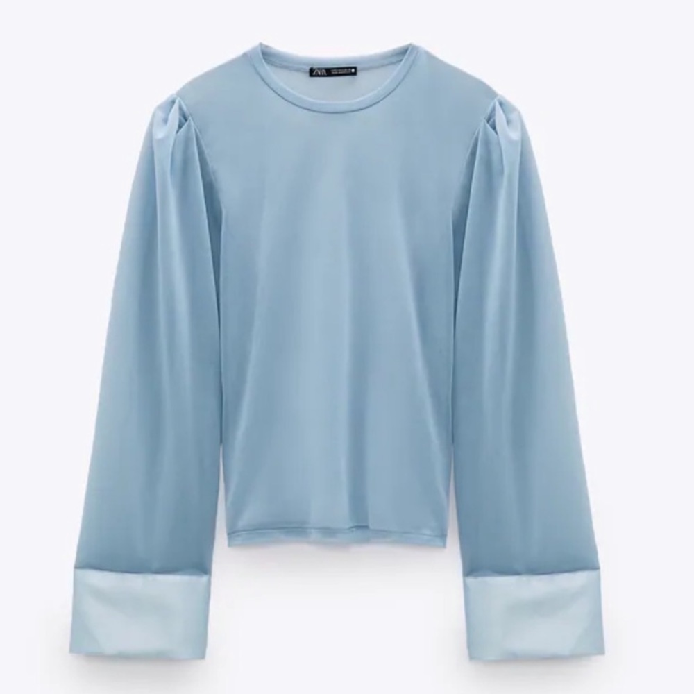 Zara Tulle Top